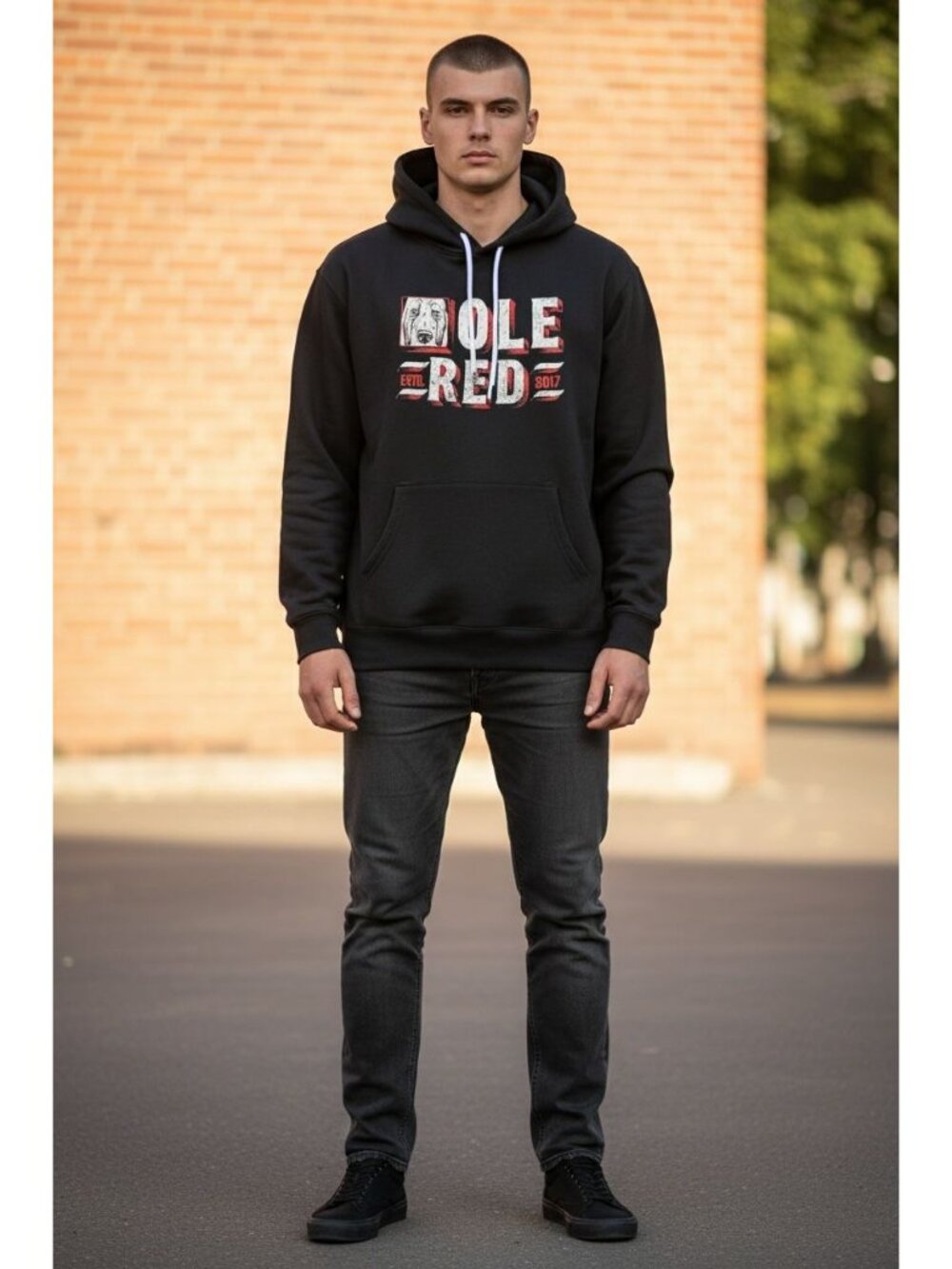 Blake Shelton Ole Red Black Mens Hoodie Size Large Sweatshirt Pullover NEW